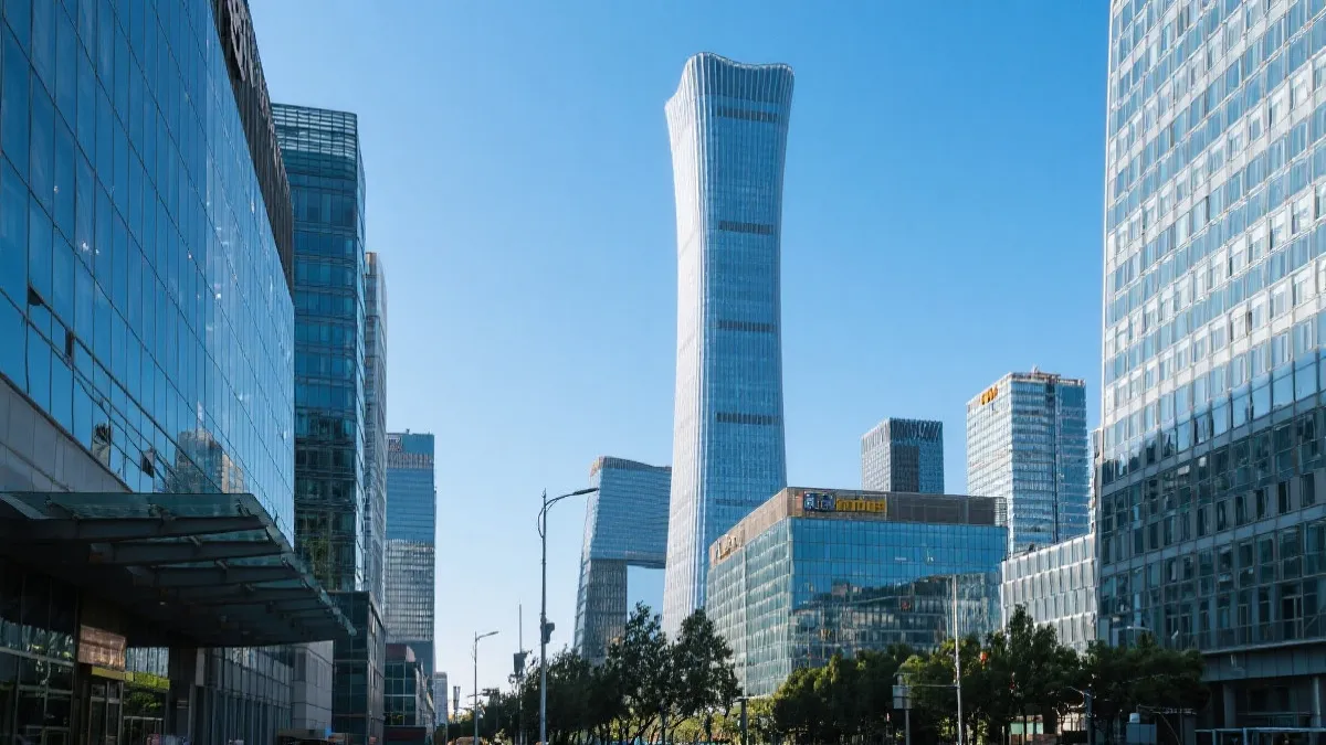 北京国贸写字楼外观